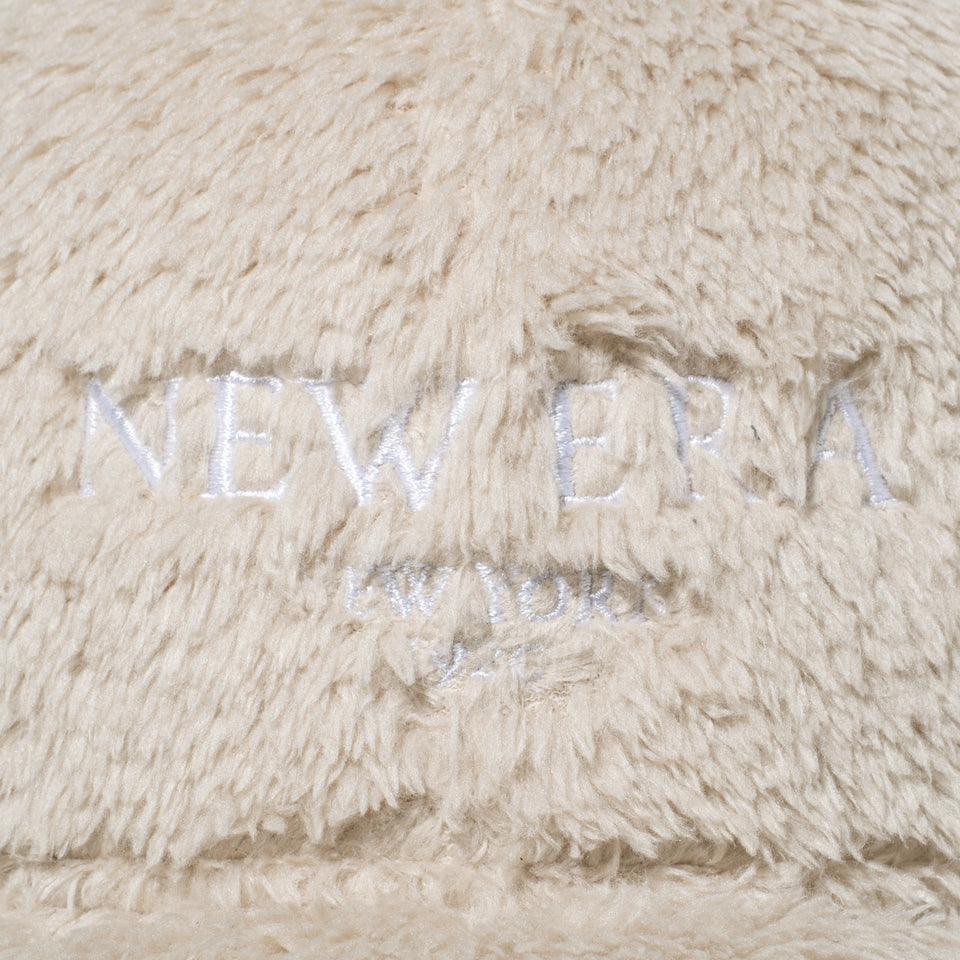 9FORTY ストレッチスナップ Fabric Series ミンクフリース NEW ERA NEW YORK 1920 ライトベージュ