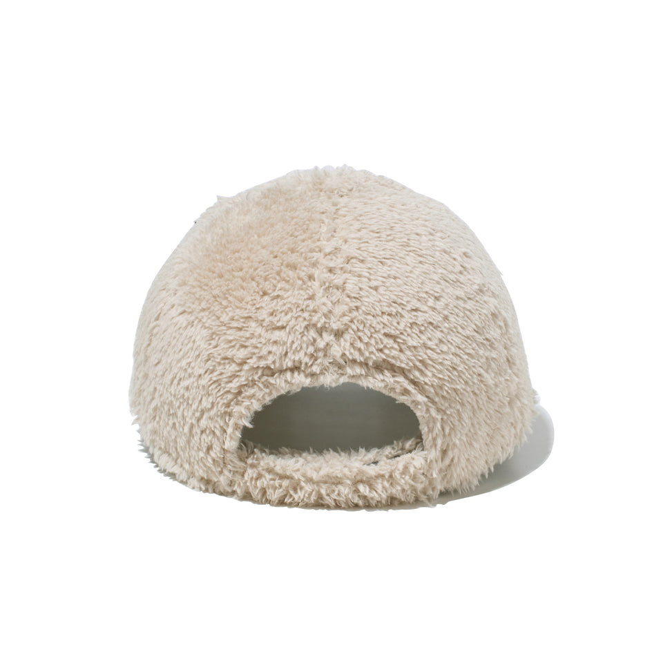 9FORTY ストレッチスナップ Fabric Series ミンクフリース NEW ERA NEW YORK 1920 ライトベージュ