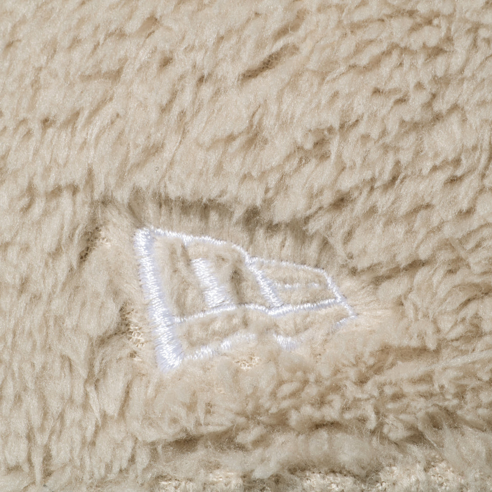 9FORTY ストレッチスナップ Fabric Series ミンクフリース NEW ERA NEW YORK 1920 ライトベージュ