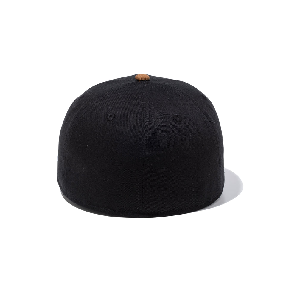 PC 59FIFTY AGUNINO Fabric Series ブラック ブラウンバイザー | NEW ERA ニューエラ公式オンラインストア