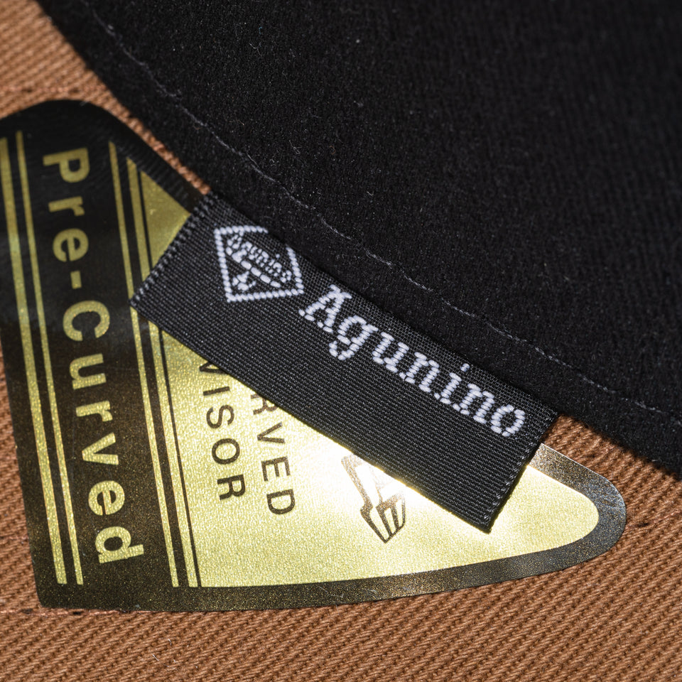 PC 59FIFTY AGUNINO Fabric Series ブラック ブラウンバイザー | NEW ERA ニューエラ公式オンラインストア