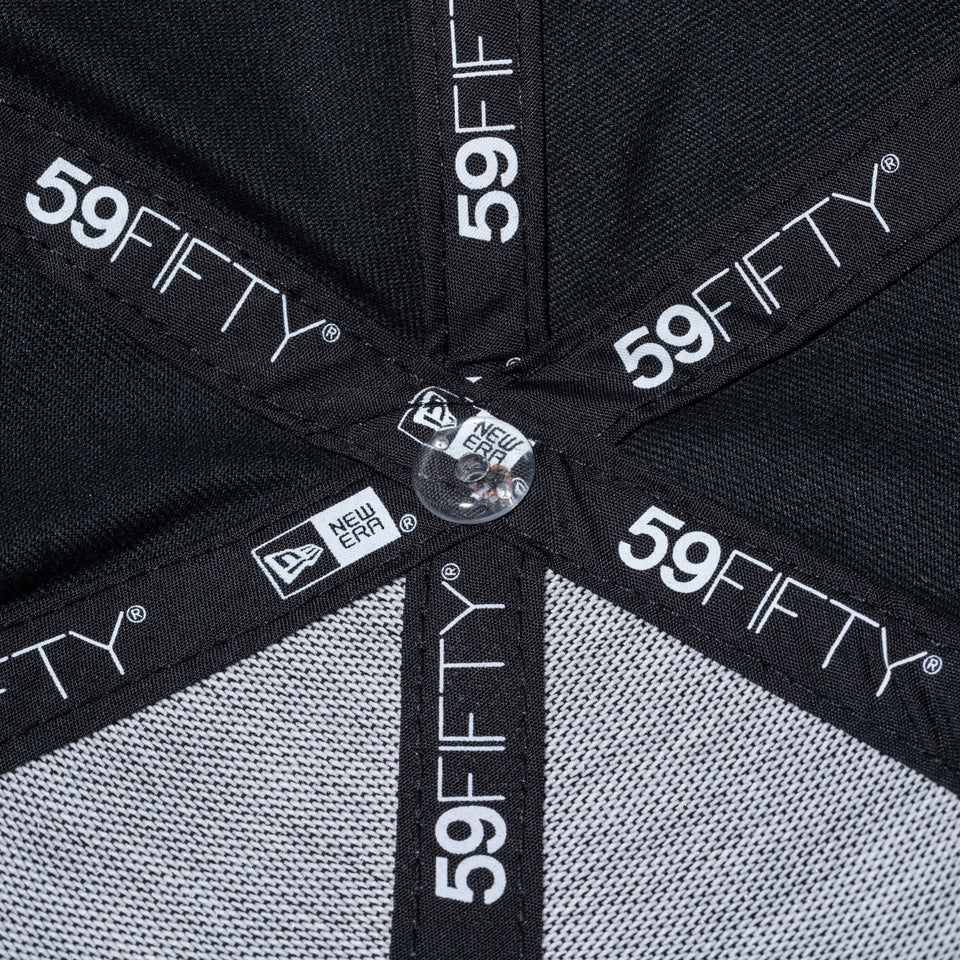 PC 59FIFTY AGUNINO Fabric Series ブラック ブラウンバイザー | NEW ERA ニューエラ公式オンラインストア