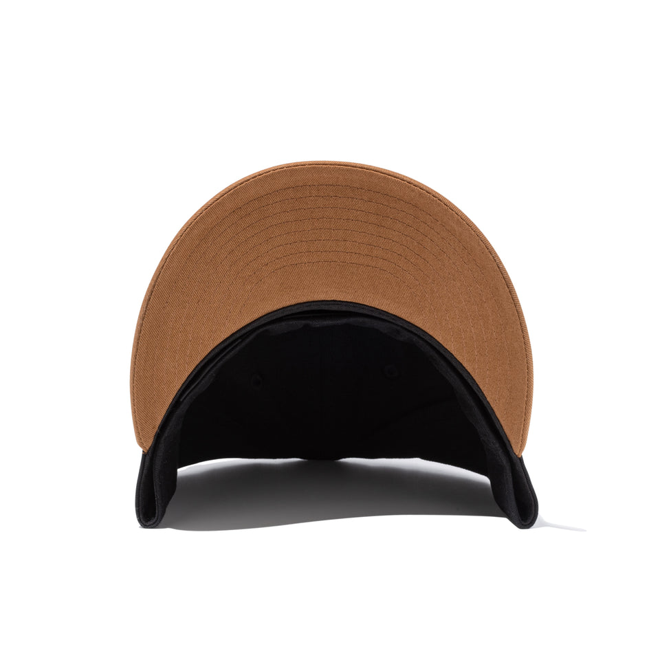 PC 59FIFTY AGUNINO Fabric Series ブラック ブラウンバイザー | NEW ERA ニューエラ公式オンラインストア
