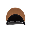 PC 59FIFTY AGUNINO Fabric Series ブラック ブラウンバイザー | NEW ERA ニューエラ公式オンラインストア