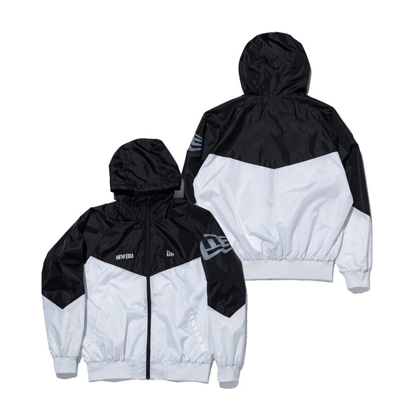 【完売品】On ジャケット ブラック×ホワイトSサイズ 入手困難 ウィンド フーディージャケット パイピング ブラック/ホワイト