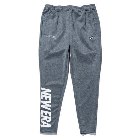 ウォームアップ ストレッチパンツ ワードマークロゴ グレー