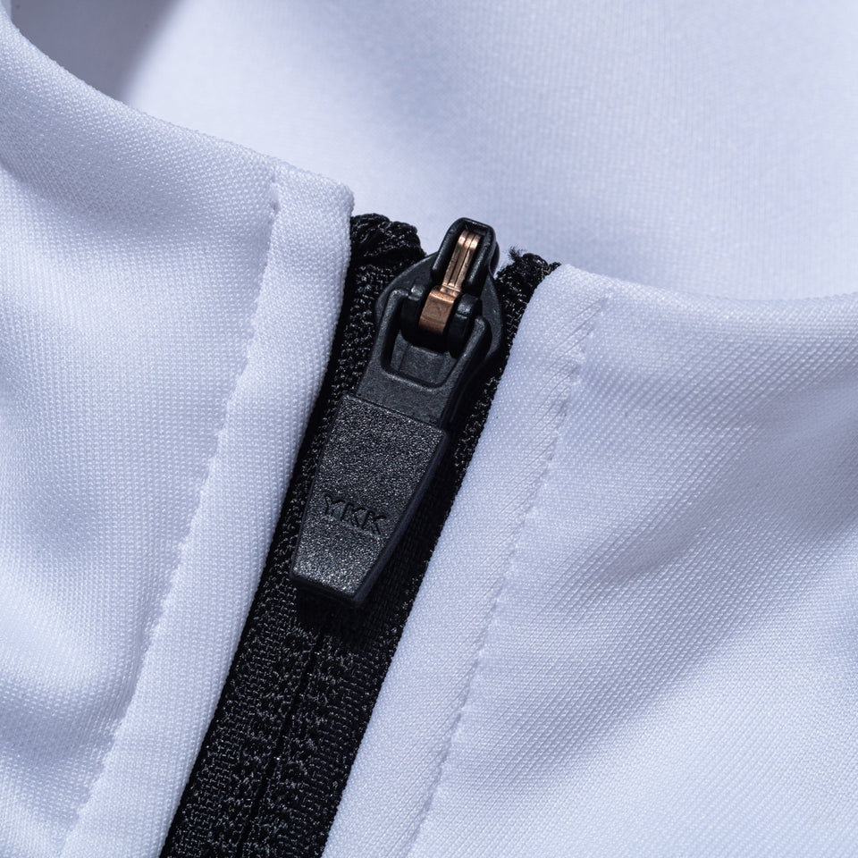 ウォームアップ ジャケット ワードマークロゴ ホワイト