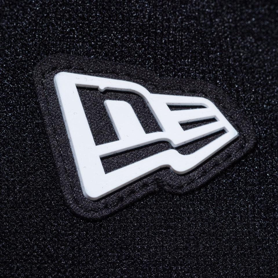 ウォームアップ ストレッチパンツ 鹿の子 ワードマークロゴ ブラック