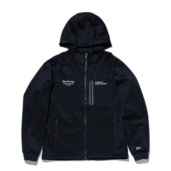 ウォームアップ フルジップ ジャケット ブラック | ゴルフ