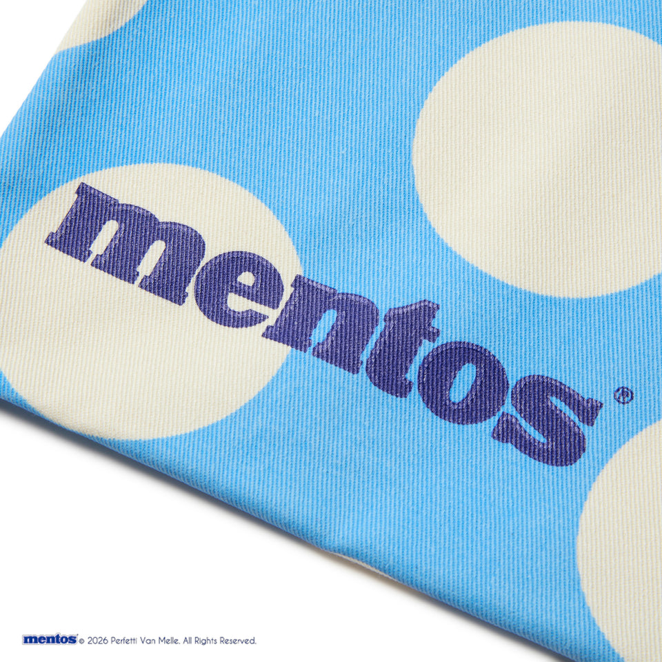 ツイル トートバッグ MENTOS メントス クロームホワイト/スカイブルー | NEW ERA ニューエラ公式オンラインストア