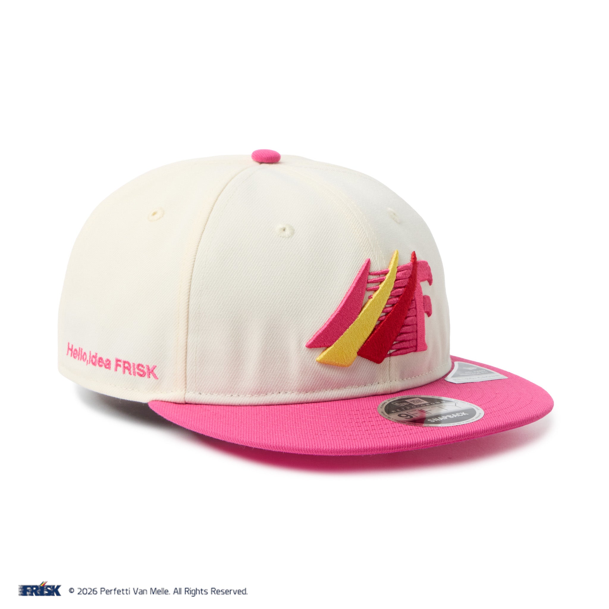 RC 9FIFTY Flat Visor FRISK フリスク クローム/ビートルートパープル