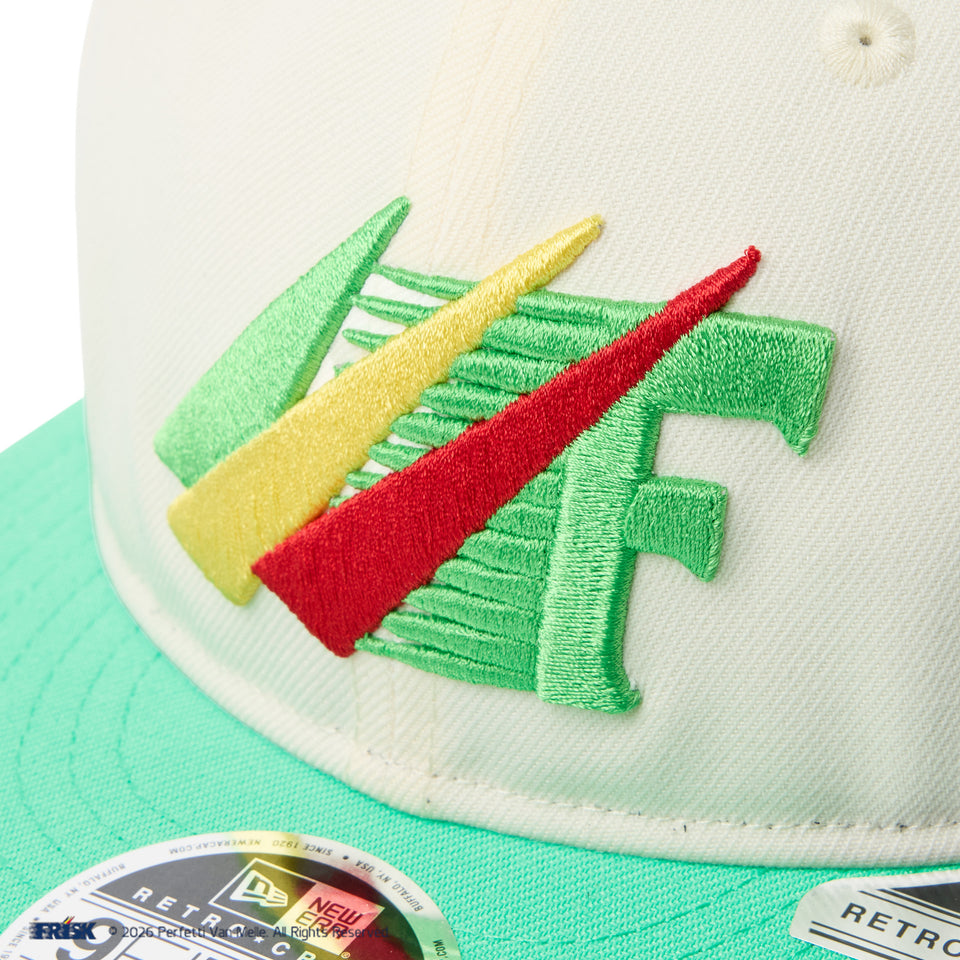 RC 9FIFTY Flat Visor FRISK フリスク クローム/アイランドグリーン | NEW ERA ニューエラ公式オンラインストア