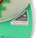 RC 9FIFTY Flat Visor FRISK フリスク クローム/アイランドグリーン | NEW ERA ニューエラ公式オンラインストア