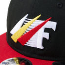 RC 9FIFTY Flat Visor FRISK フリスク ブラック/スカーレット | NEW ERA ニューエラ公式オンラインストア