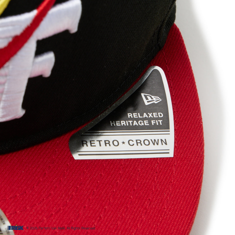 RC 9FIFTY Flat Visor FRISK フリスク ブラック/スカーレット | NEW ERA ニューエラ公式オンラインストア