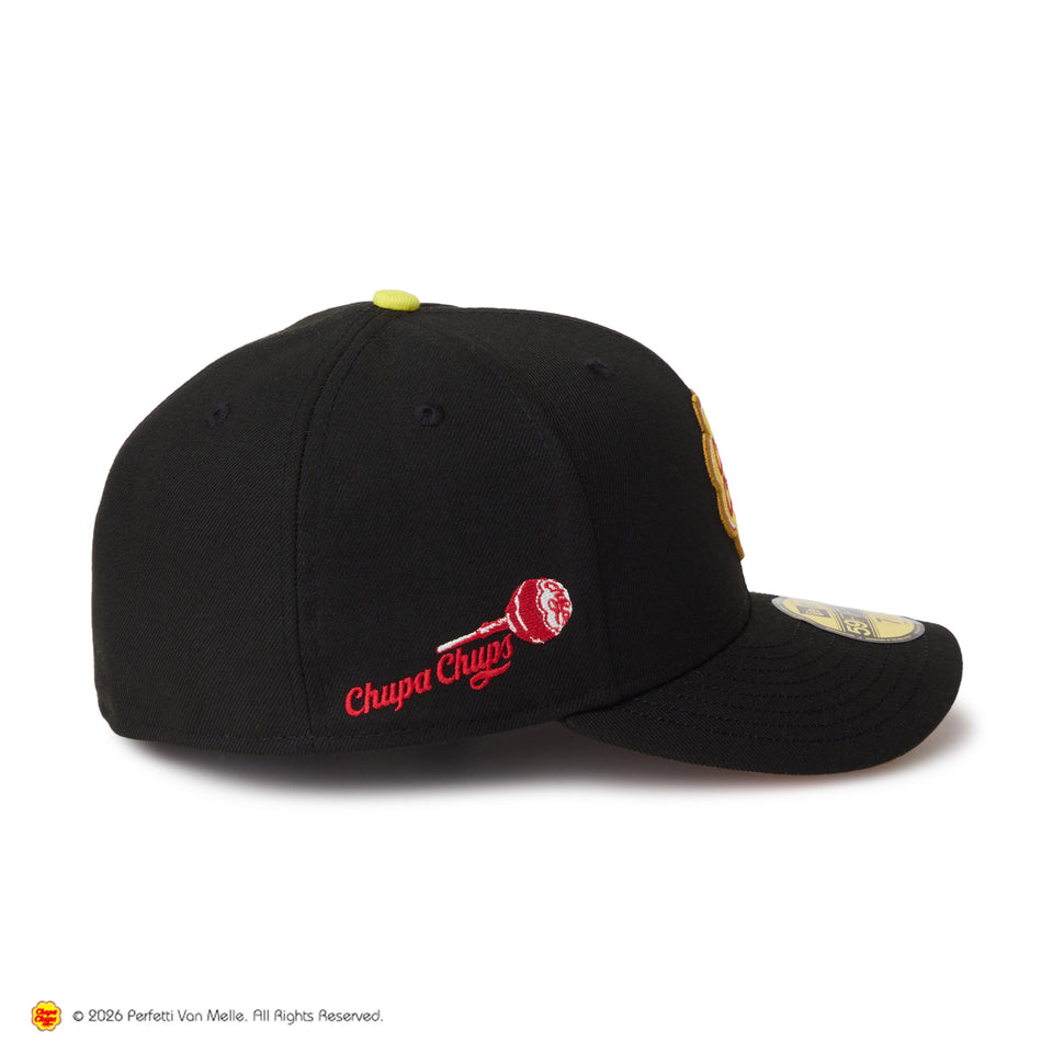 PC 59FIFTY Chupa Chups チュッパチャプス ブラック | ニューエラ