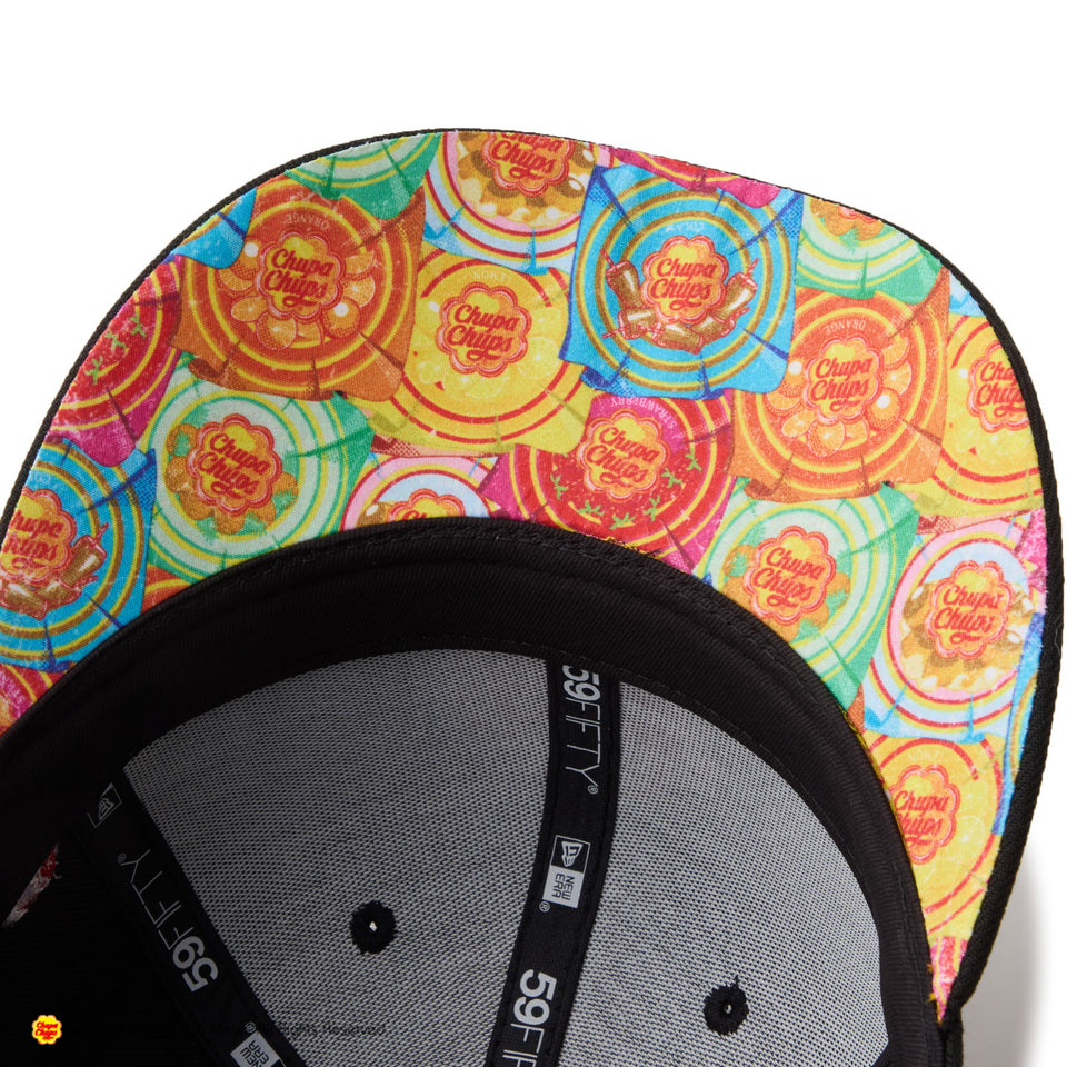 PC 59FIFTY Chupa Chups チュッパチャプス ブラック | NEW ERA ニューエラ公式オンラインストア