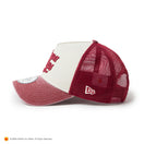 9FORTY A-Frame トラッカー Chupa Chups チュッパチャプス イタリアンウォッシュ スカーレット/クローム | NEW ERA ニューエラ公式オンラインストア