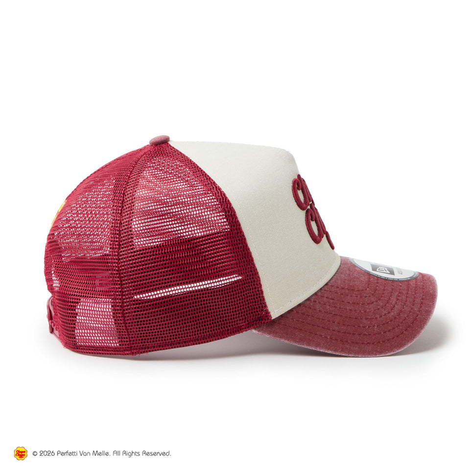 9FORTY A-Frame トラッカー Chupa Chups チュッパチャプス イタリアンウォッシュ スカーレット/クローム | NEW ERA ニューエラ公式オンラインストア