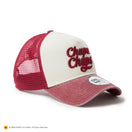 9FORTY A-Frame トラッカー Chupa Chups チュッパチャプス イタリアンウォッシュ スカーレット/クローム | NEW ERA ニューエラ公式オンラインストア