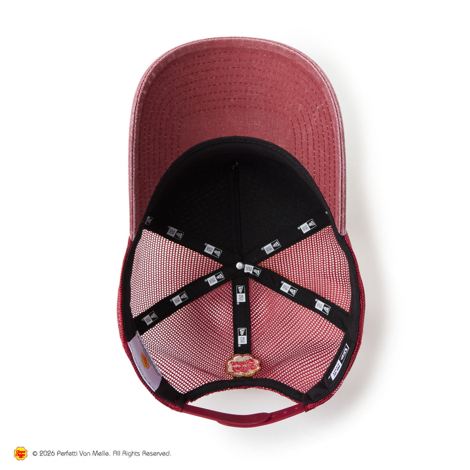 9FORTY A-Frame トラッカー Chupa Chups チュッパチャプス イタリアンウォッシュ スカーレット/クローム | NEW ERA ニューエラ公式オンラインストア