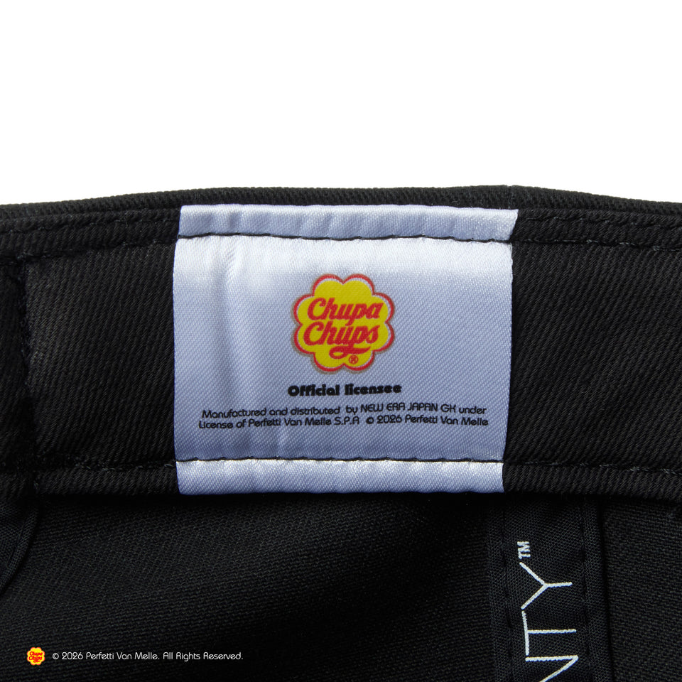 9TWENTY Chupa Chups チュッパチャプス Visor Logo バイザーロゴ ブラック | NEW ERA ニューエラ公式オンラインストア