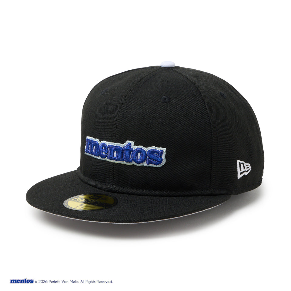 59FIFTY mentos メントス Soft Buckram ソフトバックラム ブラック