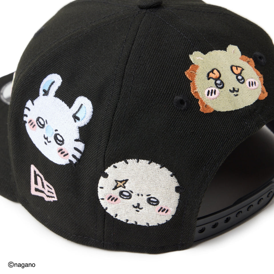 キッズ Youth 9FIFTY ちいかわ / キャラALL OVER ブラック
