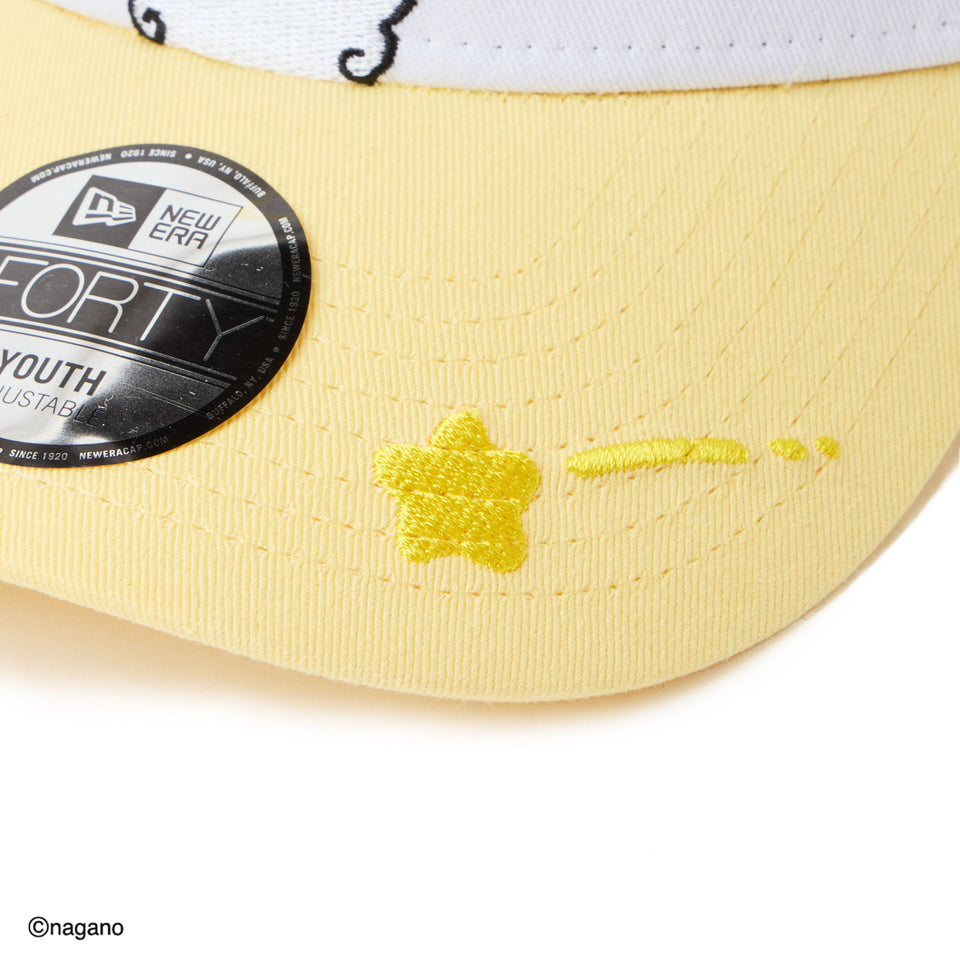 キッズ Youth 9FORTY A-Frame トラッカー ちいかわ ちいかわ・ハチワレ・うさぎ ホワイト/ソフトイエロー | NEW ERA ニューエラ公式オンラインストア