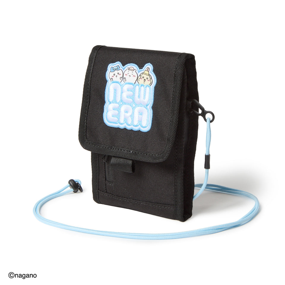 スクエアネックポーチ 0.5L ちいかわ ちいかわ・ハチワレ・うさぎ ブラック | NEW ERA ニューエラ公式オンラインストア