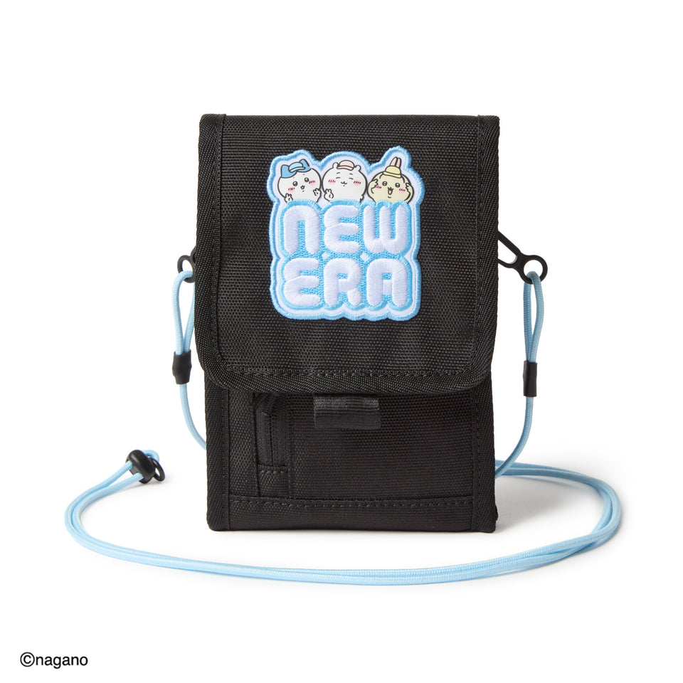 スクエアネックポーチ 0.5L ちいかわ ちいかわ・ハチワレ・うさぎ ブラック | NEW ERA ニューエラ公式オンラインストア