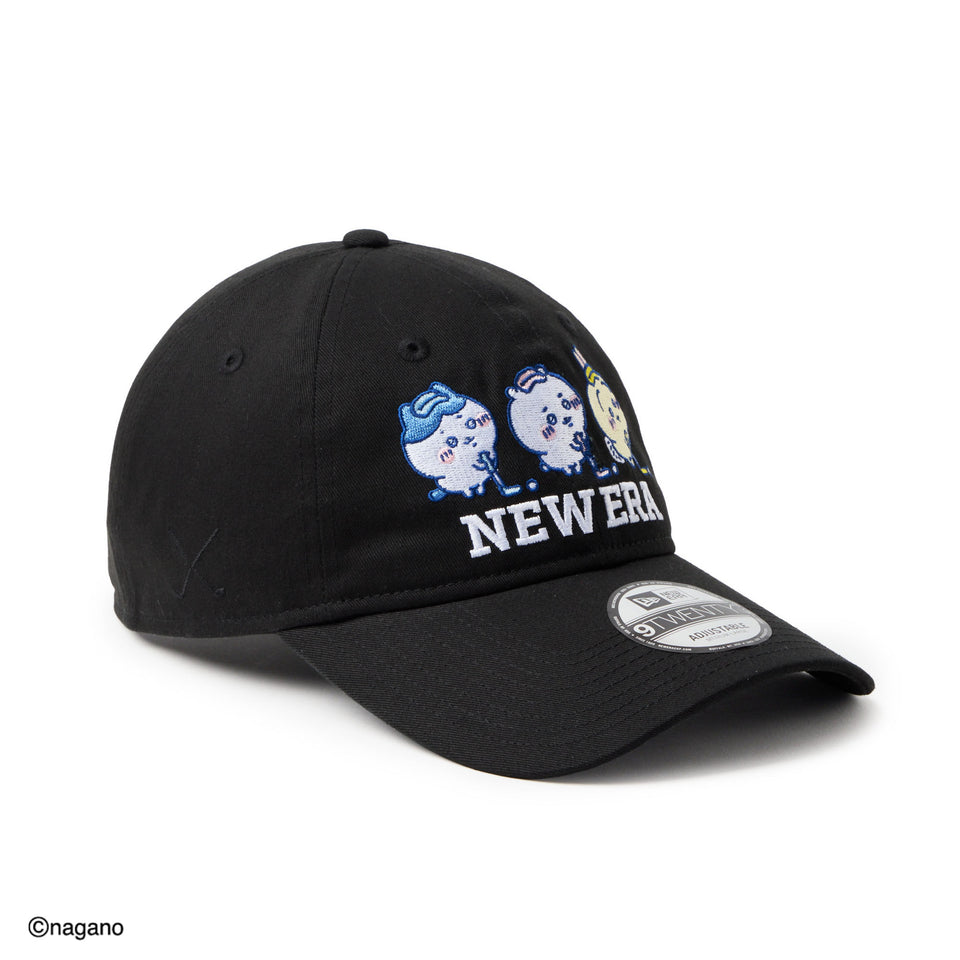 9TWENTY ロングバイザー ちいかわ ちいかわ・ハチワレ・うさぎ ブラック | ゴルフ | NEW ERA ニューエラ公式オンラインストア
