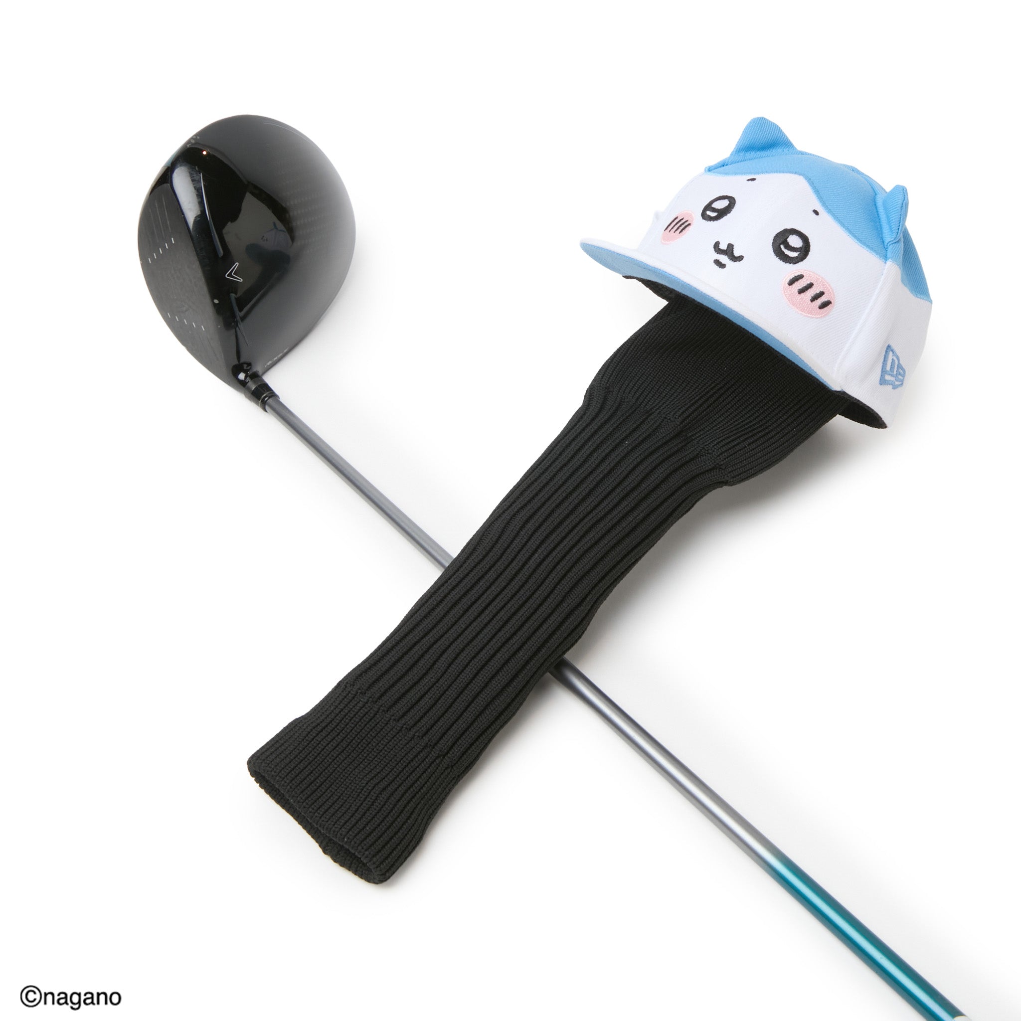 ヘッドカバー ちいかわ / ハチワレ ホワイト/ラディアントブルー