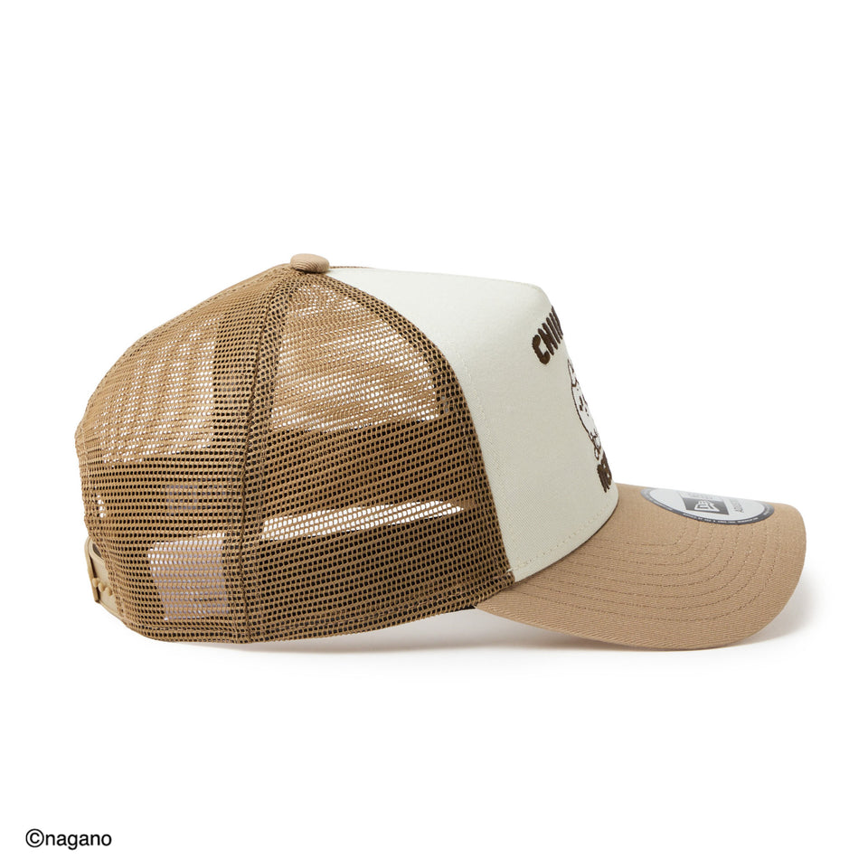 9FORTY A-Frame トラッカー ちいかわ ハチワレ・うさぎ カーキ | NEW ERA ニューエラ公式オンラインストア