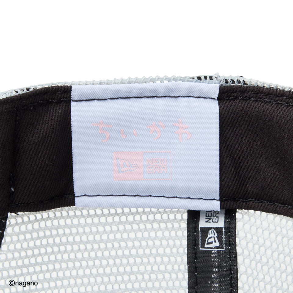 9FORTY A-Frame トラッカー ちいかわ  ちいかわ・モモンガ スノーグレー | NEW ERA ニューエラ公式オンラインストア