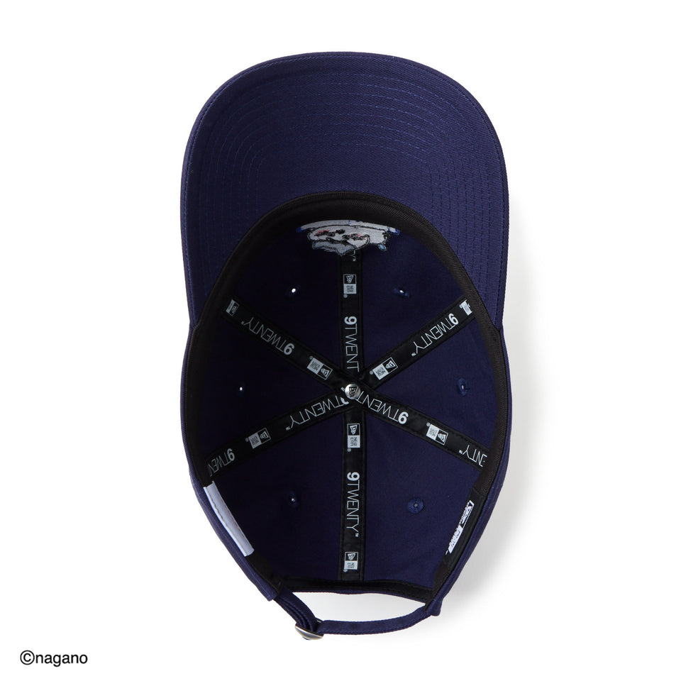 9TWENTY ちいかわ / ボックスロゴ ハチワレ ライトネイビー