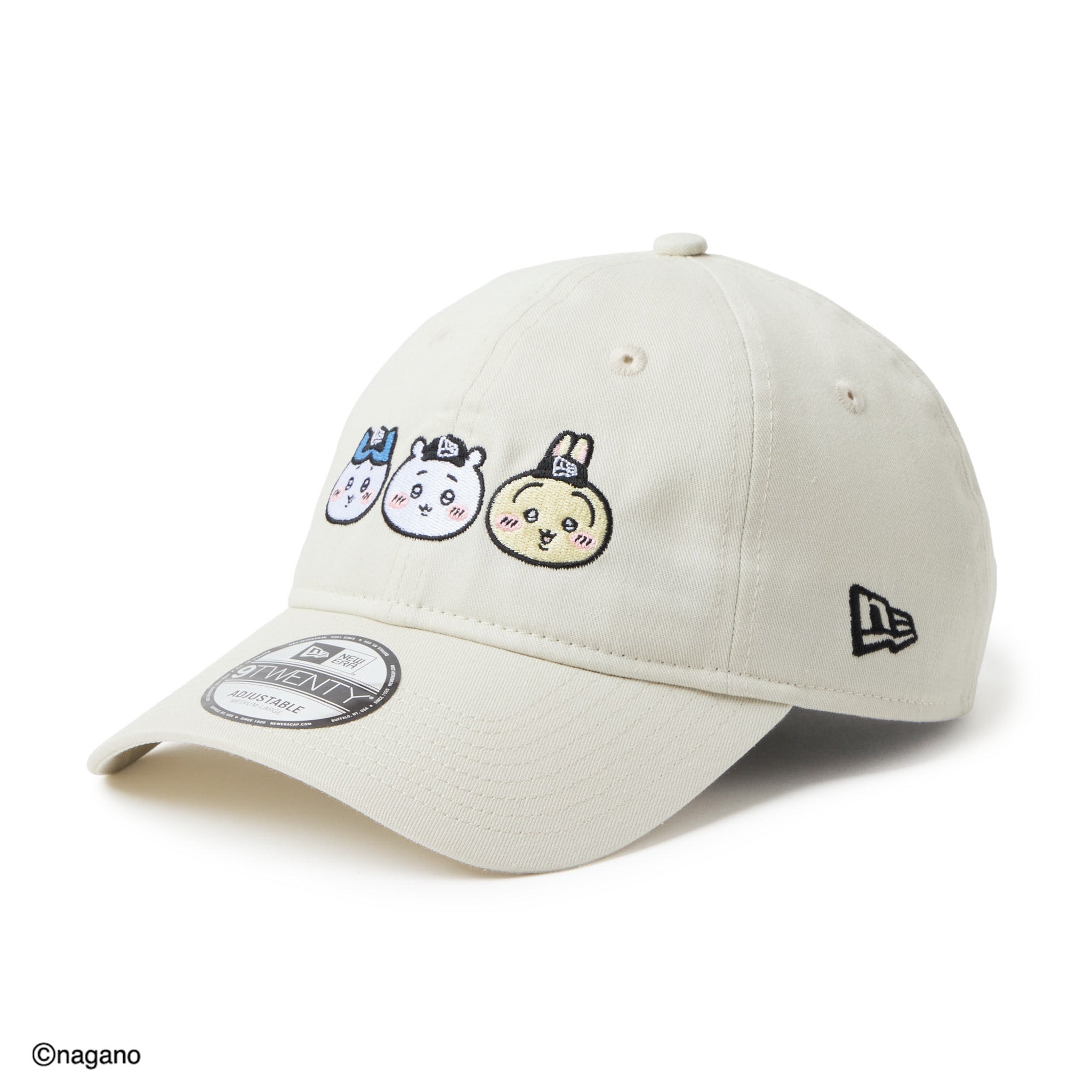 ちいかわ ニューエラ　ニット帽NEW ERA® 黒・グレー・ピンク、3色セット NEW ERA（ニューエラ） キッズサイズ ちいかわ コラボ キャップ Youth