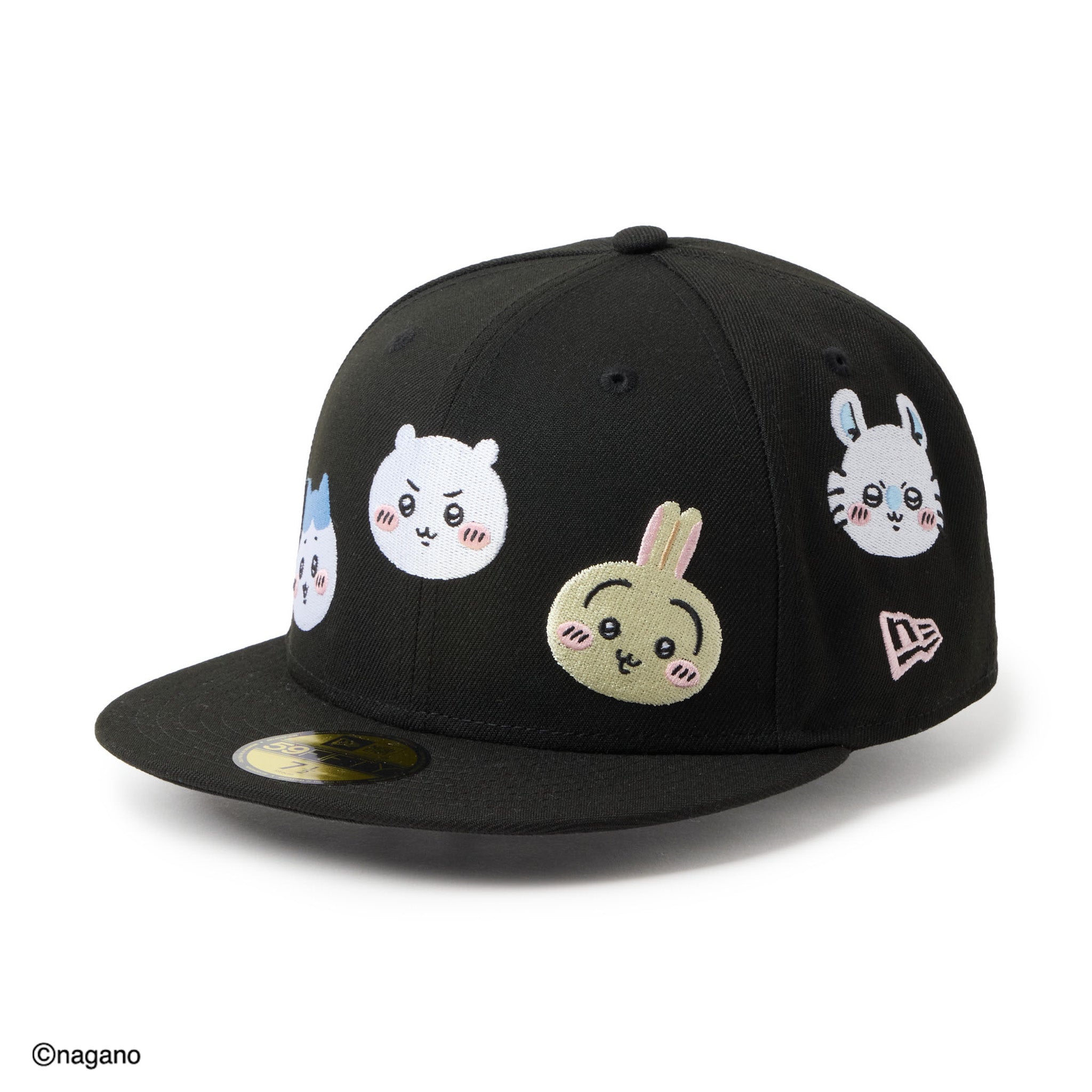 59FIFTY ちいかわ / キャラALL OVER ブラック | ニューエラオンライン