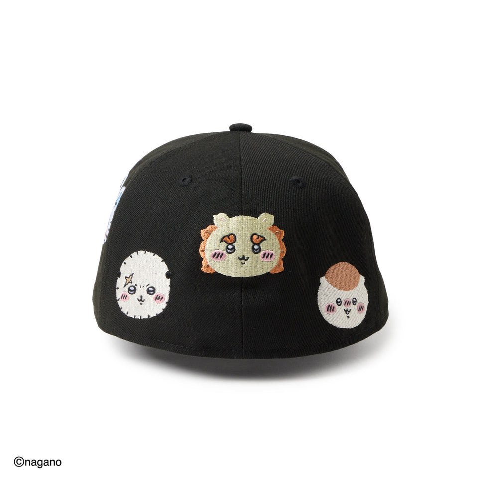 59FIFTY ちいかわ / キャラALL OVER ブラック | ニューエラオンライン