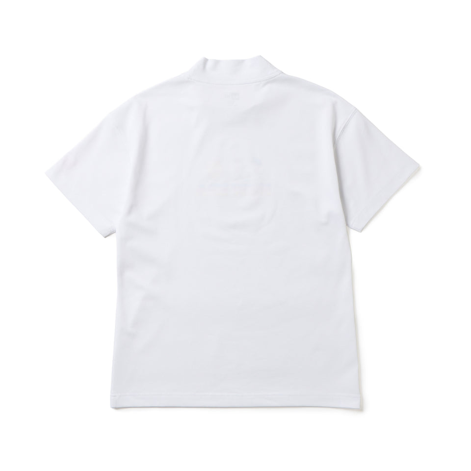 Women's 半袖 ミッドネック Tシャツ 鹿の子 ちいかわ ちいかわ・ハチワレ・うさぎ ホワイト | ゴルフ | NEW ERA ニューエラ公式オンラインストア