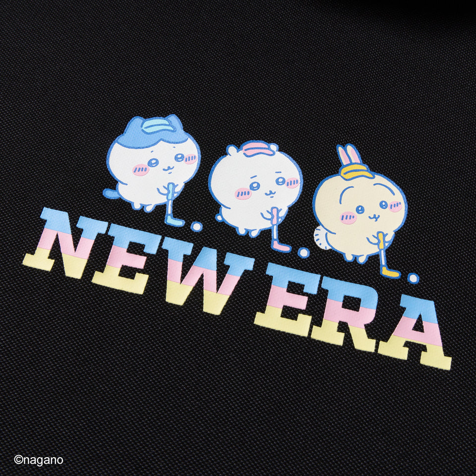 Women's 半袖 ミッドネック Tシャツ 鹿の子 ちいかわ ちいかわ・ハチワレ・うさぎ ブラック/クロームホワイト | ゴルフ | NEW ERA ニューエラ公式オンラインストア