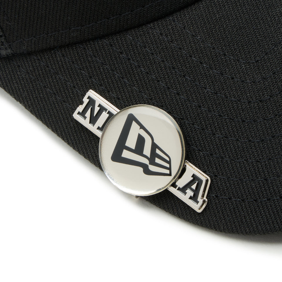 ベーシックマーカー ワードマークロゴ/フラッグロゴ シルバー/ブラック | ゴルフ | NEW ERA ニューエラ公式オンラインストア