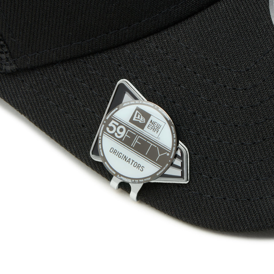 ベーシックマーカー フラッグロゴ/バイザーステッカー シルバー/ブラック | ゴルフ | NEW ERA ニューエラ公式オンラインストア