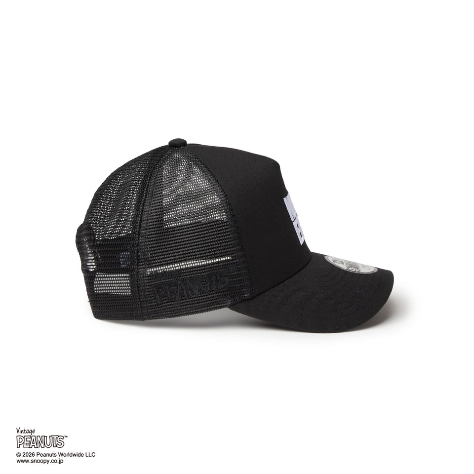 キッズ Youth 9FORTY A-Frame トラッカー PEANUTS ピーナッツ JOE COOL ジョー・クール ブラック | NEW ERA ニューエラ公式オンラインストア