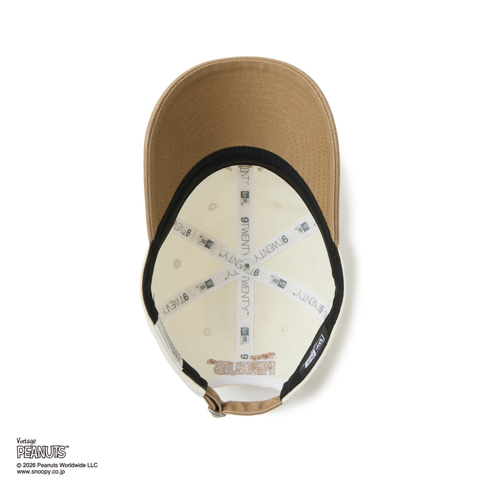 キッズ Youth 9TWENTY PEANUTS ピーナッツ 2-Tone クロームホワイト/カーキ | NEW ERA ニューエラ公式オンラインストア