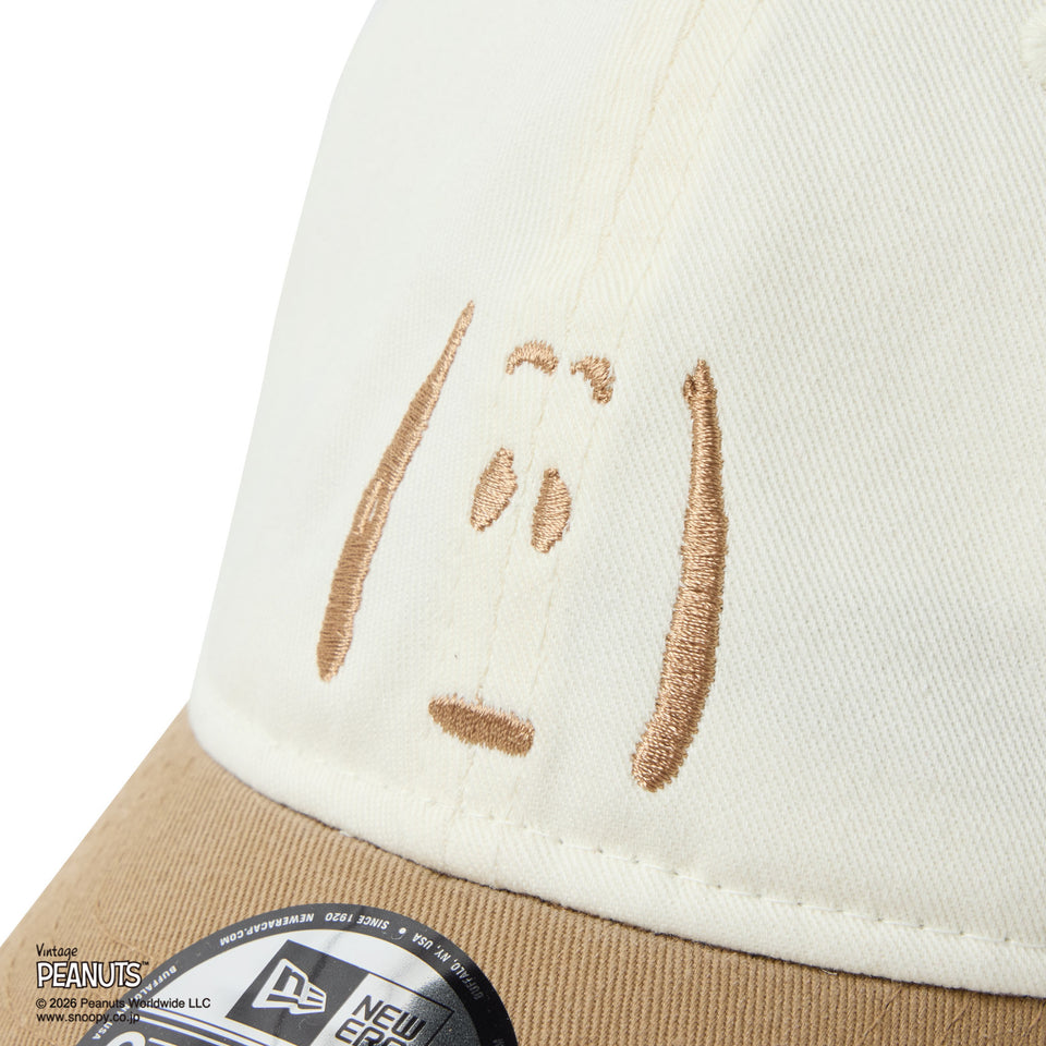 キッズ Youth 9TWENTY PEANUTS ピーナッツ 2-Tone クロームホワイト/カーキ | NEW ERA ニューエラ公式オンラインストア