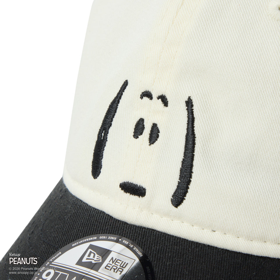 キッズ Youth 9TWENTY PEANUTS ピーナッツ 2-Tone クロームホワイト/ブラック | NEW ERA ニューエラ公式オンラインストア
