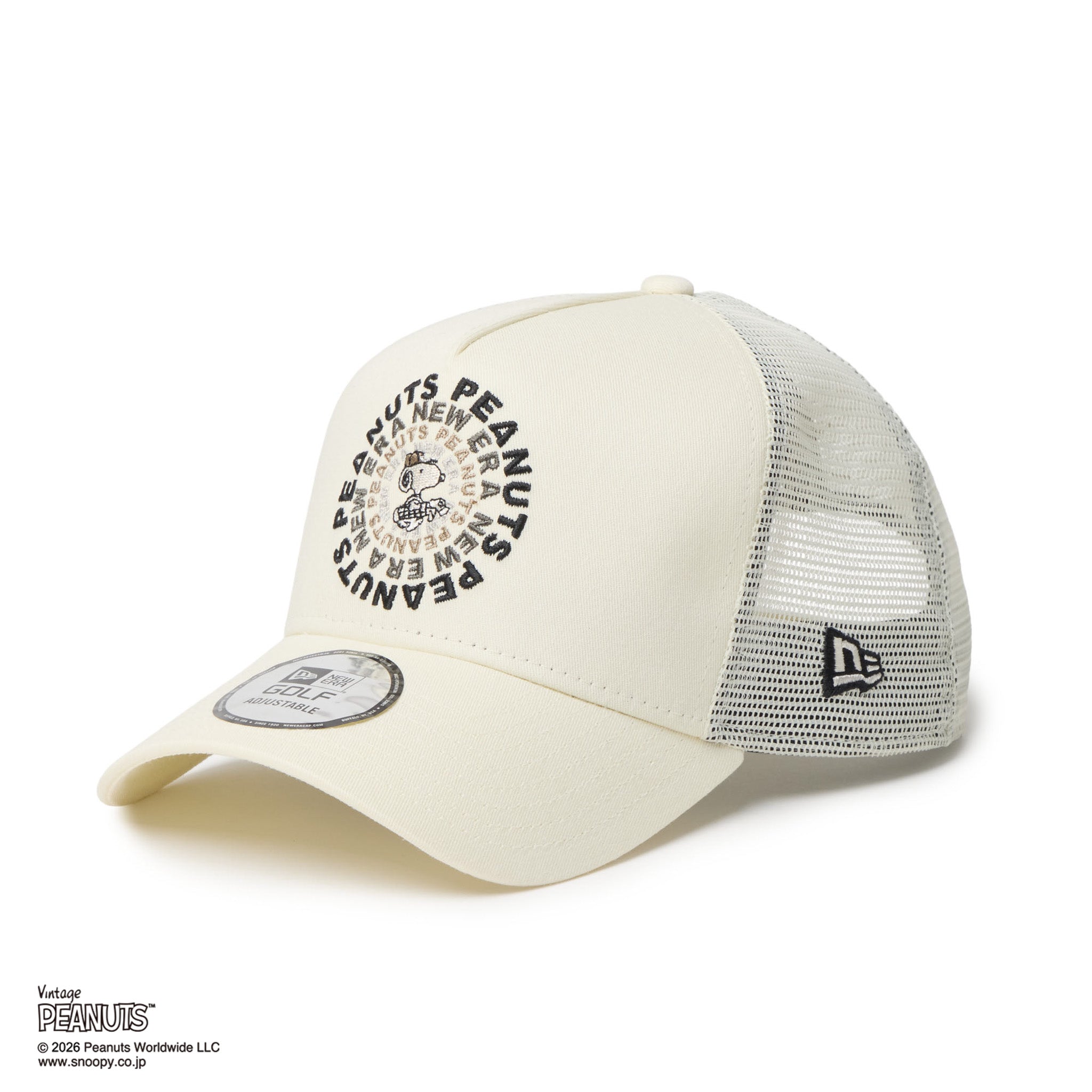 9FORTY A-Frame トラッカー Vintage PEANUTS ピーナッツ GOLF Circle
