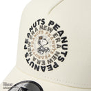 9FORTY A-Frame トラッカー PEANUTS ピーナッツ GOLF Circle ロゴ クロームホワイト | ゴルフ | NEW ERA ニューエラ公式オンラインストア