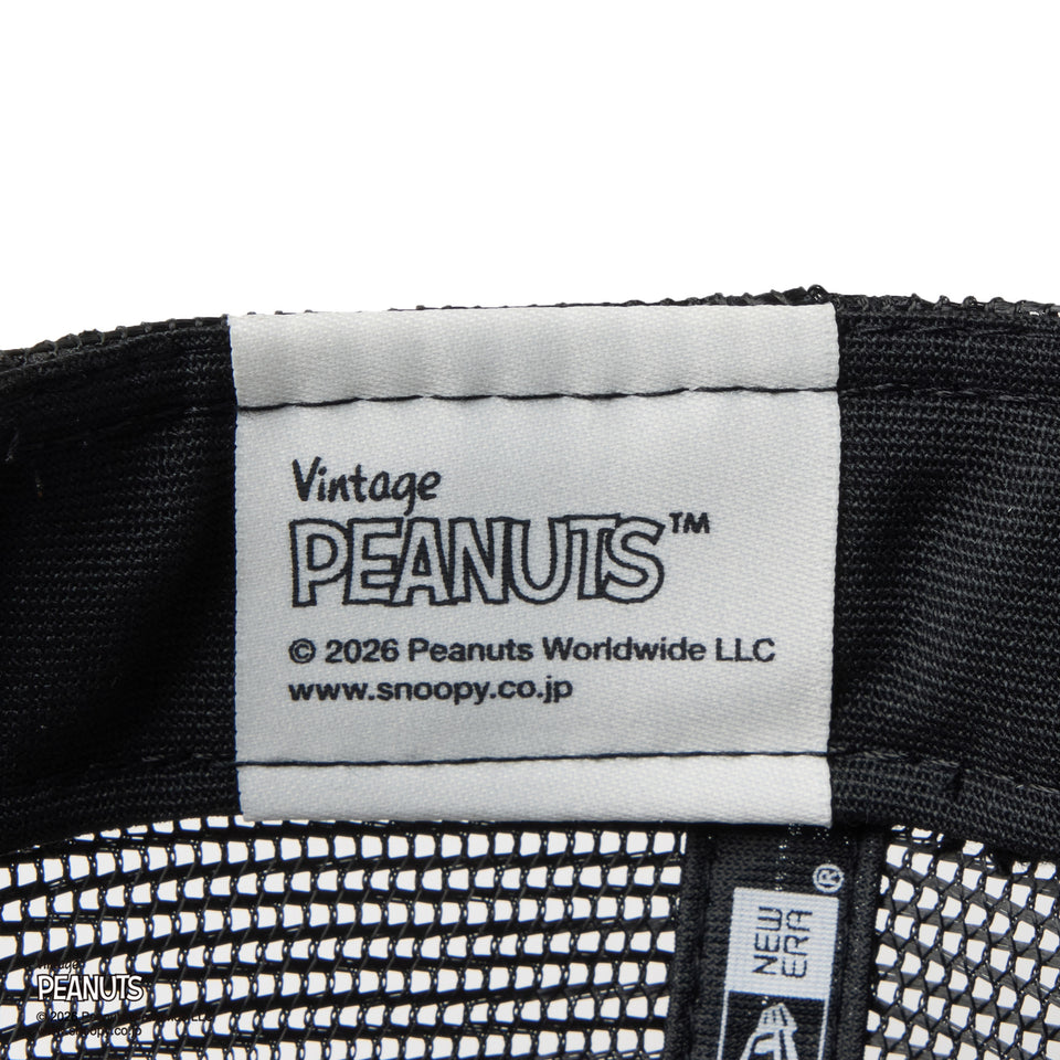 9FORTY A-Frame トラッカー PEANUTS ピーナッツ GOLF ボックスロゴ クロームホワイト/ブラック | ゴルフ | NEW ERA ニューエラ公式オンラインストア